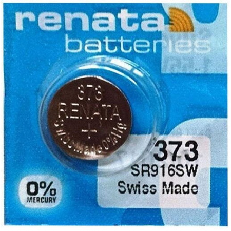 Батарейки-Таблетки Renata 373 / SR916/ 10шт. на блистере