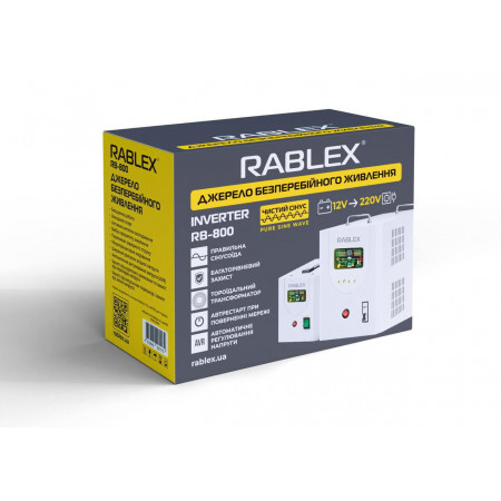 UPS Rablex RB800 800VA/640w з правильною синусоїдою