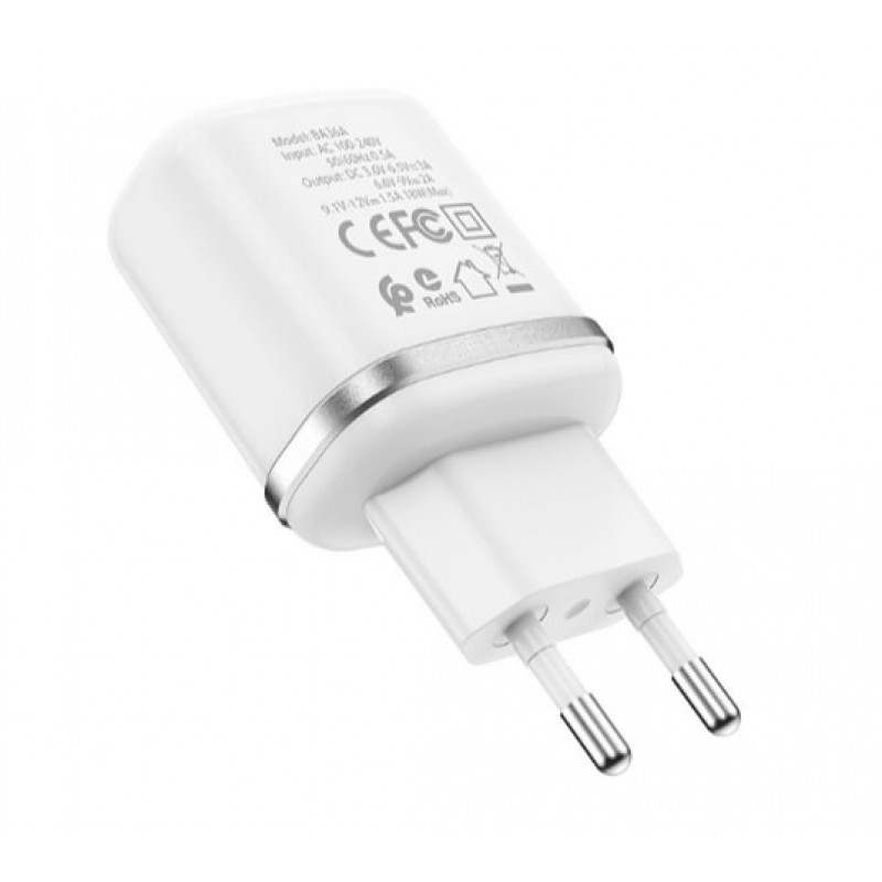 СЗУ Мережева Зарядна Устрій BOROFONE BA36A, QC3.0