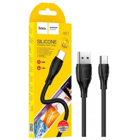 Кабель USB HOCO X61 Type-C 3.0A, 1м