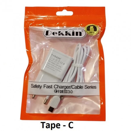 Сетевое зарядное устройство Dekkin DK-252 Orang Type-C DC 5V / 2.4A  / USB x 1