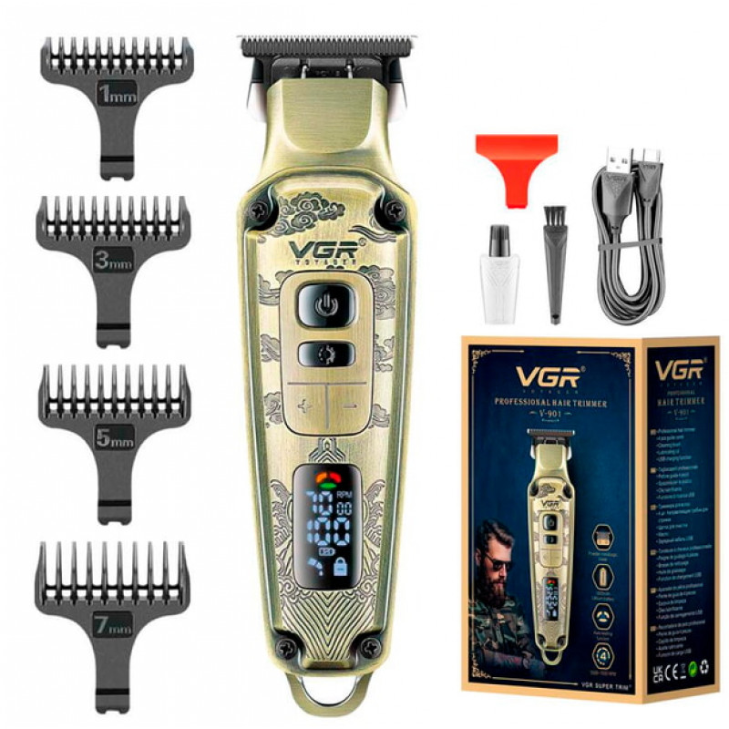 Триммер бороды и усов VGR V-901