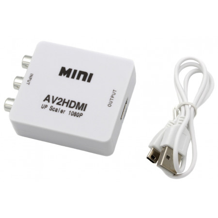Конвертер - Адаптер переходник AV - HDMI / AV2HDMI / 5208
