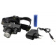 Налобный фонарь RB129, TD-812-T6, 1х18650 Акк., T6+2хXPE+COB, Zoom, MicroUSB ЗУ