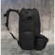 Рюкзак Тактичний з підсумками B08 Black 55L 8142