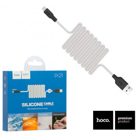 Кабель USB HOCO X21 microUSB