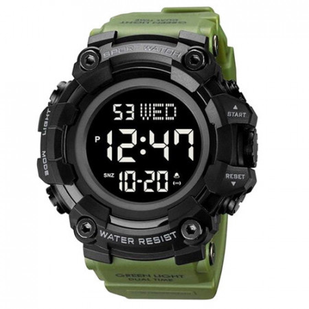 Часы наручные SKMEI 1968AG, ARMY GREEN, 9299
