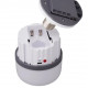 Лампа кемпінгова в цоколі BL-699, PL-40W E27, 40W, 3*18650, AC/DC, з гачком, Type-C