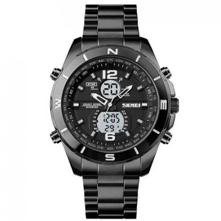 Часы наручные SKMEI 1670BKWT, BLACK-WHITE, 9771