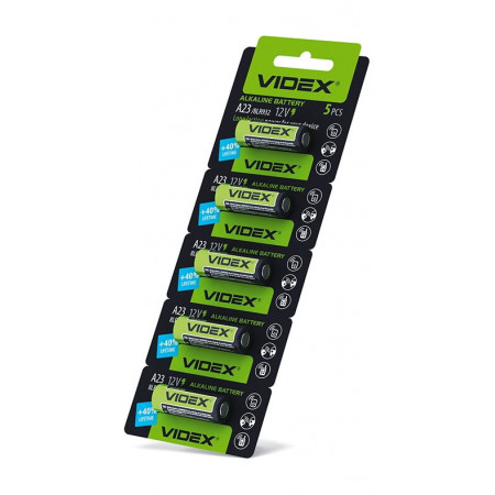 Батарейка Videx A23 Alkaline / 5шт. на блистере