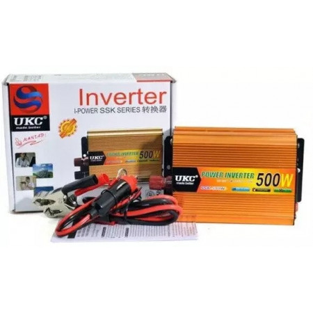 Інвертор перетворювач UKC AC/DC 500W 12V SSK