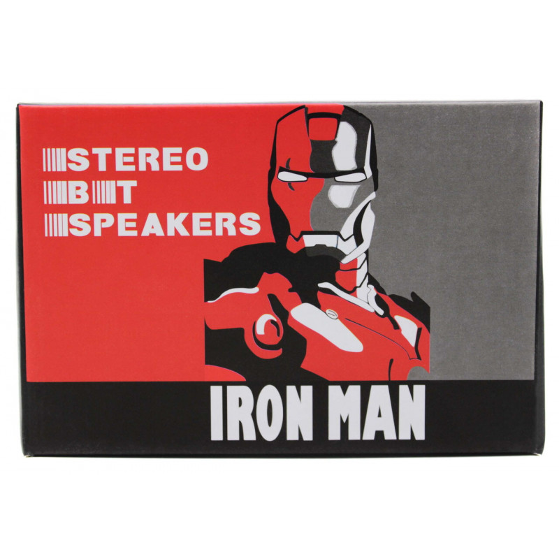 Колонка блютуз Marvel Iron man mark 46 / USB, SD, FM, Bluetooth / 7626