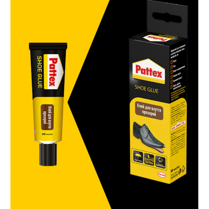 Клей Pattex для обуви 50 мл Прозрачный (2924336)