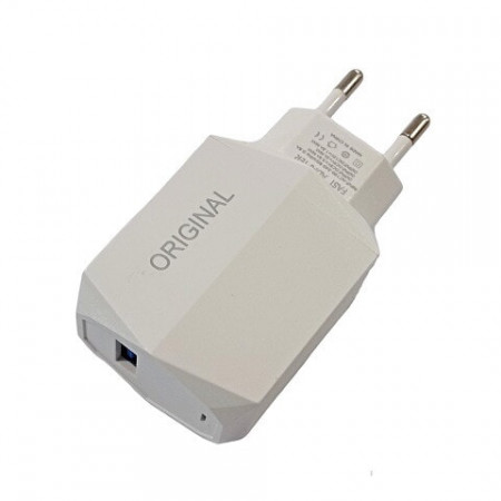 СЗУ Сетевое Зарядное Устройство USB x 1 AC100 1USB (без упаковки)