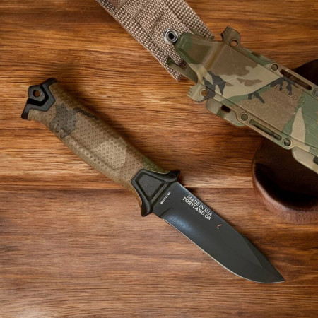 Нож охотничий Gerber камуфляж, 24.5см, 12см