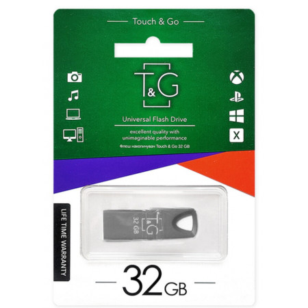 USB флеш накопитель T&G метал серия 32GB/ TG117 (Гарантия 3года)