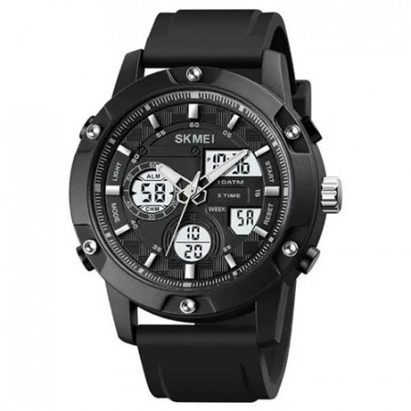 Часы наручные SKMEI 1757BKWT, BLACK-WHITE, 9827