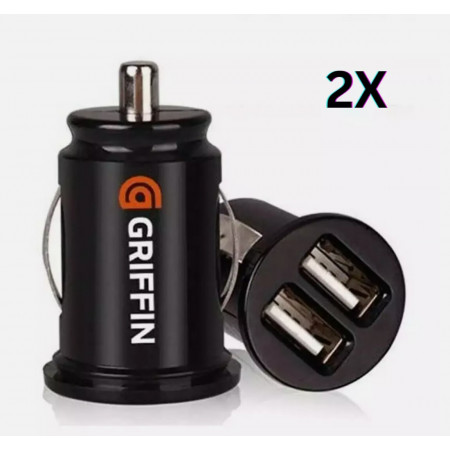 Автомобильное зарядное устройство USB x 2 GRIFFIN 2 USB, 2.1A