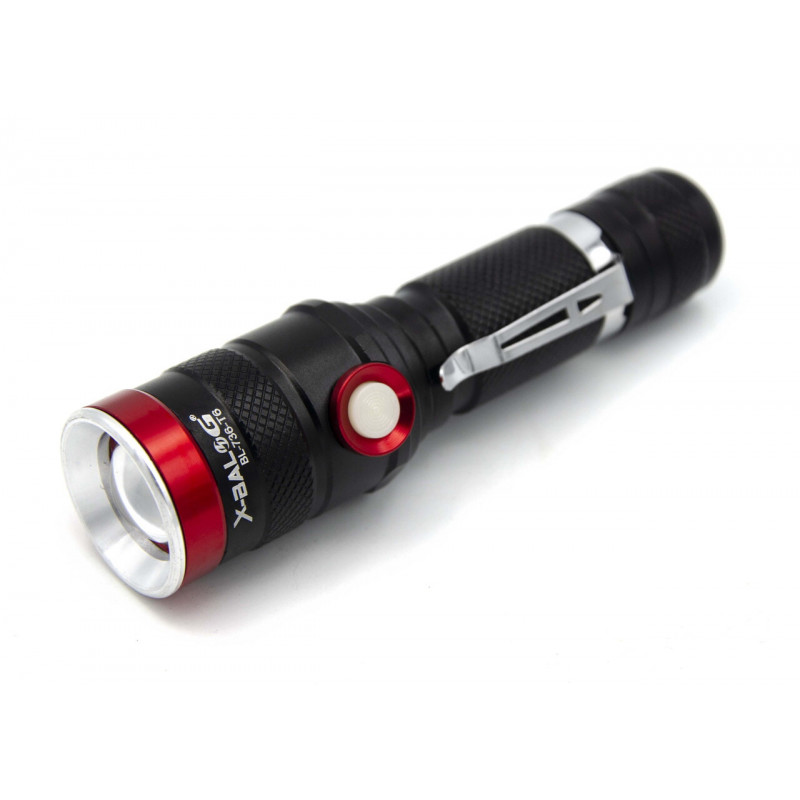 Ручний ліхтар Police BL-736, RB220, 739, 18650, регулятор яскравості, T6, Zoom, ЗУ microUSB
