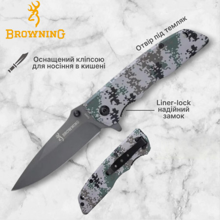 Нож складной Browning DA80, 3355