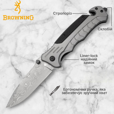 Нож складной Browning FA46, ZR320
