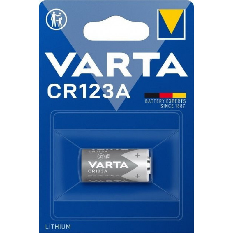 Батарейка Varta CR123 / 3V / 1 шт. на блістері