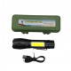 Ручной фонарь Police BL-T629S, ЗУ microUSB, Zoom
