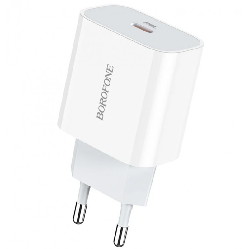 СЗУ Мережева Зарядна Устрій BOROFONE BA38A Plus, USB-C