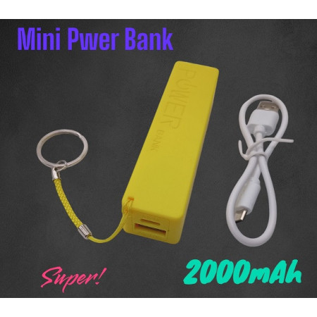 Повербанк мини 2000 mAh (реальная емкость меньше)