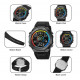 Часы наручные SKMEI 2209CKBK, COLORFUL/BLACK, Compass, Pedometer, 10351