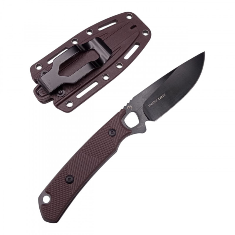 Нож охотничий Kershaw Steppe, 699 Brown-Black