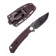Нож охотничий Kershaw Steppe, 699 Brown-Black