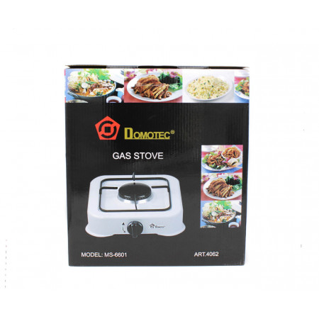 Плита газовая кухонная однокомфорочная Domotec MS-6601 - 4062