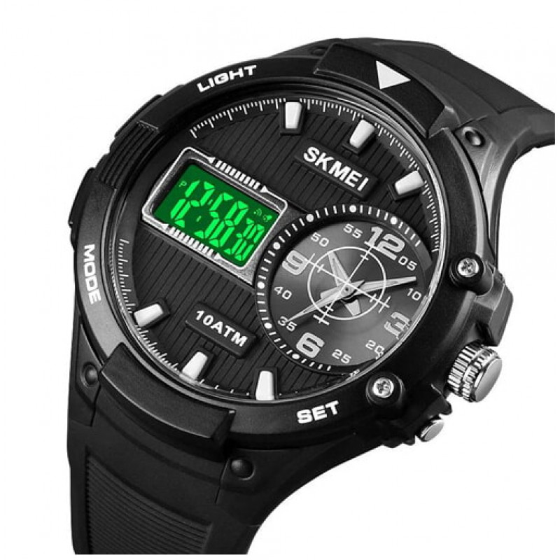 Часы наручные SKMEI 1761BKWT, BLACK/WHITE, 10267