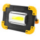 Прожектор светодиодный аккумуляторный L811-20W-COB+1W, ЗУ micro USB, 2x18650/3xAA, Power Bank,