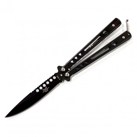 Нож бабочка A1007 Black
