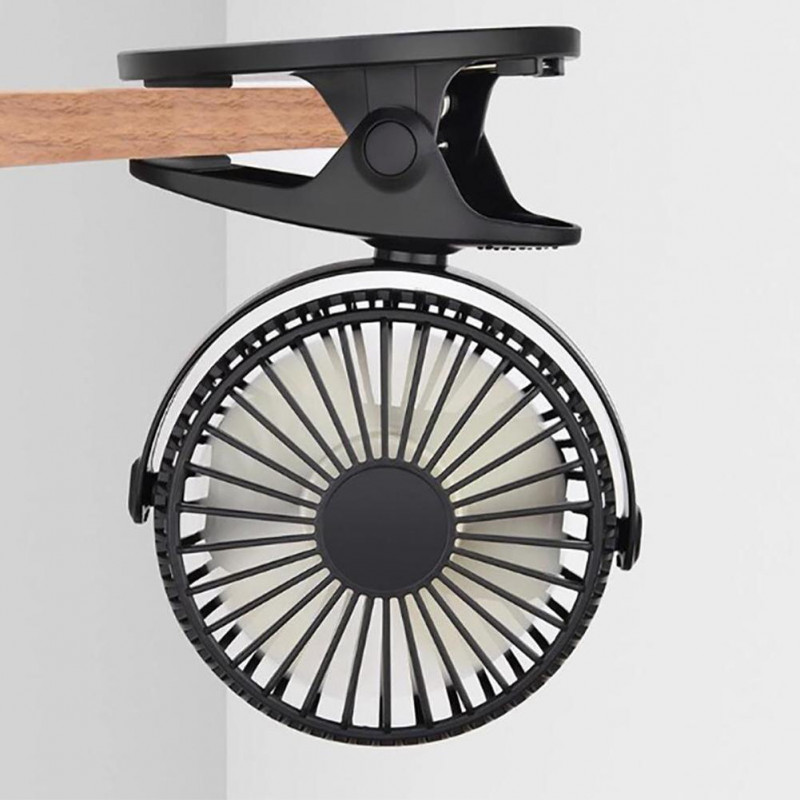 Вентилятор настольный USB SS-13 / Mini Fan XH-09/ аккум. на прищепке(WX6507)