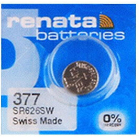 Батарейки-Таблетки Renata 377 / SR626/ 10шт. на блистере