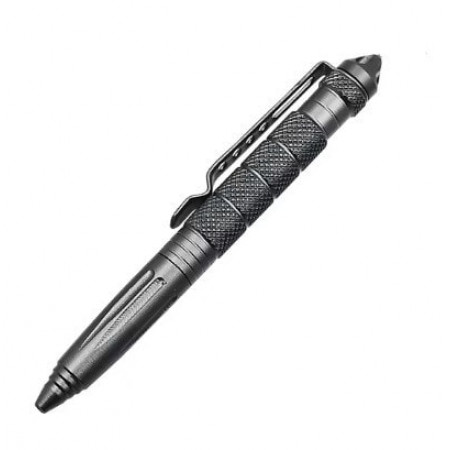 Ручка Тактична зі склобоєм Laix B2 Tactical Pen / алюміній Сірий