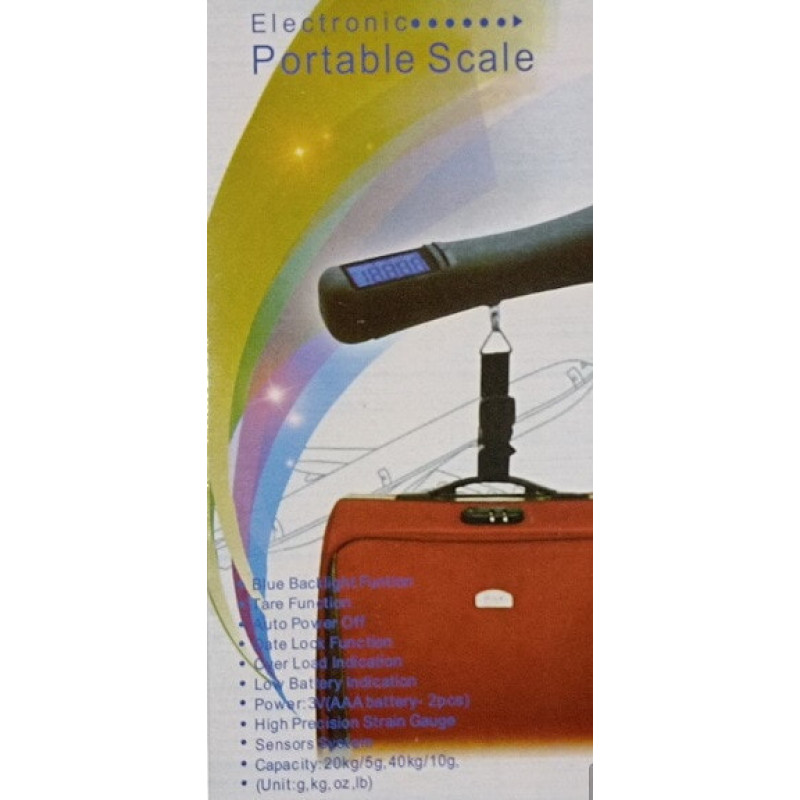 Електронні ваги кантер Portable 40 кг (Чемодан)