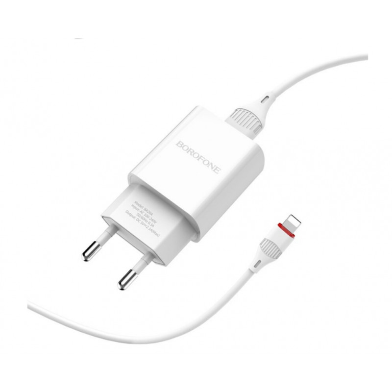 СЗУ Мережева Зарядна Устрій BOROFONE BA20A - Lightning