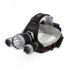 Налобный фонарь BORUIT RJ3000, Акк., T6 LED, автомобильная зарядка
