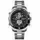 Часы наручные SKMEI 1670SIWT, SILVER-WHITE, 9772