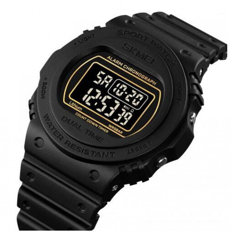 Часы наручные SKMEI 1776BKBK, BLACK/BLACK, 10269