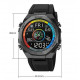 Часы наручные SKMEI 2209CKBK, COLORFUL/BLACK, Compass, Pedometer, 10351