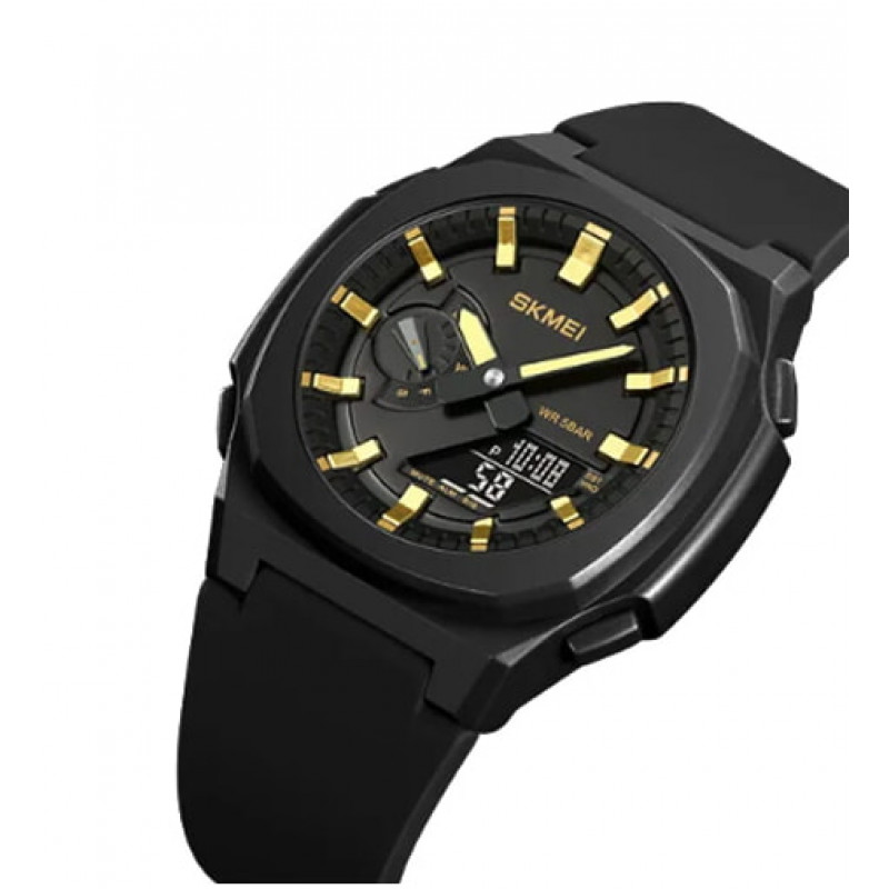 Часы наручные SKMEI 2091BKGDBK, GOLD-BLACK, 10344