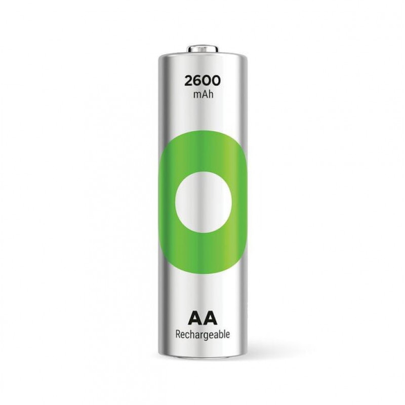 Аккумулятор GP Recyko 2600mAh Eco, Ni-MH AA, 1.2V, 2.4A, LSD70-5, Box 4шт.