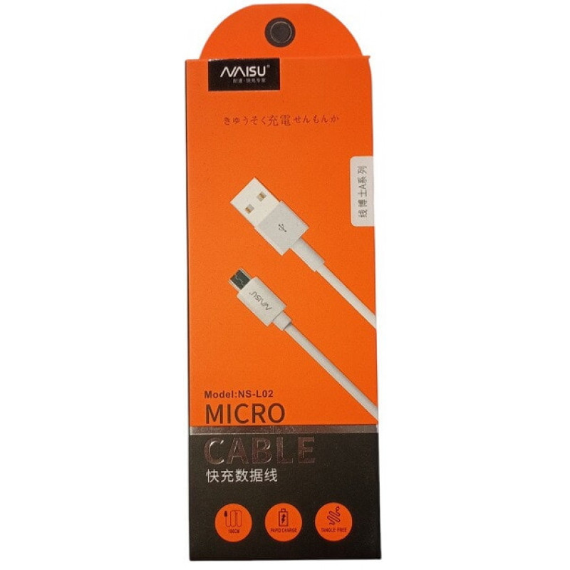 Кабель USB Naisu NS-L02 MicroUSB
