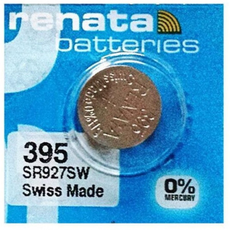 Батарейки-Таблетки Renata 395 / SR927/ 10шт. на блистере