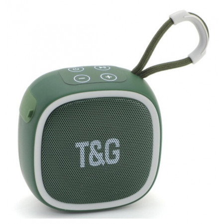 Портативная беспроводная колонка TG659, Bluetooth, Green